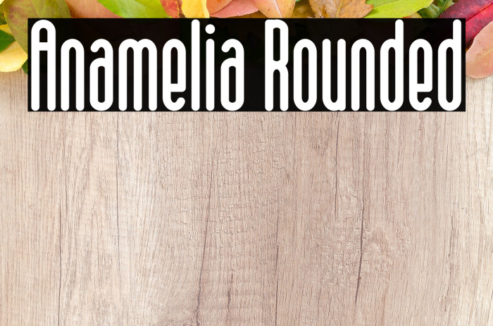 Anamelia Rounded Font examples