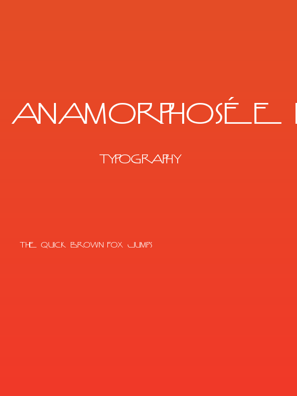 Anamorphosée Normal Poster