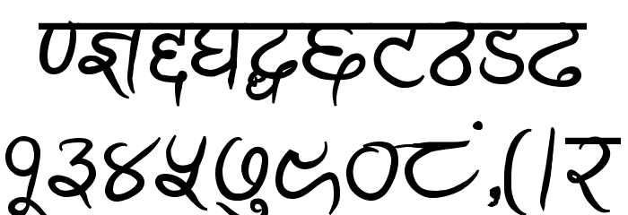 Ananda Akchyar Bold Font OTHER CHARS