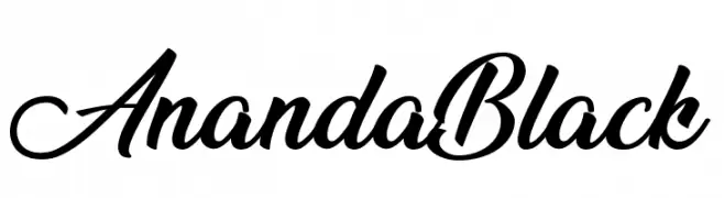Ananda Black  baixar fontes gratis
