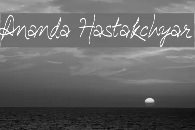 Ananda Hastakchyar Font examples