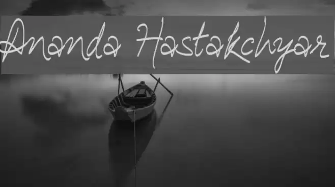 Ananda Hastakchyar Font examples