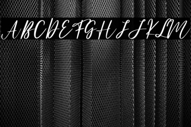 Anandya - Personal Use Font examples