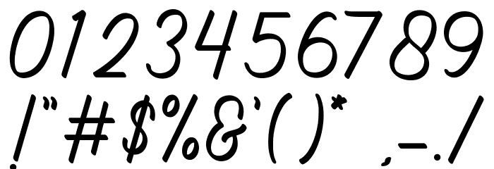 Anantha Signature Font OTHER CHARS