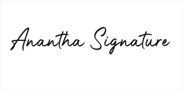 Anantha Signature Logo
