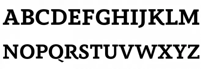 AnaphoraTrial-Bold Schriftart Groß