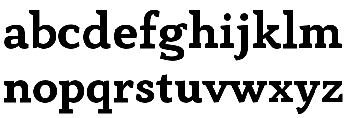 AnaphoraTrial-Bold Font LOWERCASE