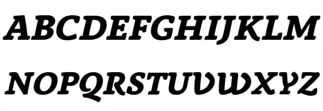 AnaphoraTrial-ExtraBoldItalic Schriftart Groß