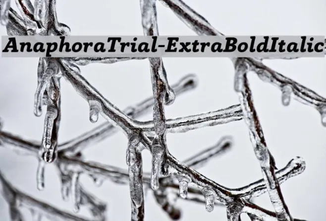 AnaphoraTrial-ExtraBoldItalic Example 3
