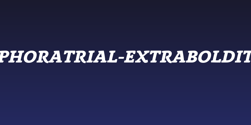 AnaphoraTrial-ExtraBoldItalic Social Header