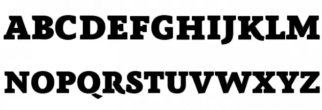 AnaphoraTrial-Fat Schriftart Groß