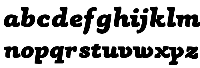AnaphoraTrial-FatItalic フォント 小文字