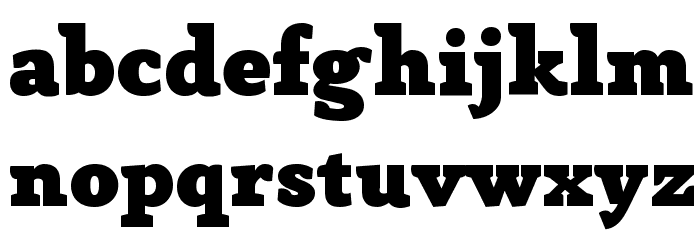 AnaphoraTrial-Fat Font LOWERCASE