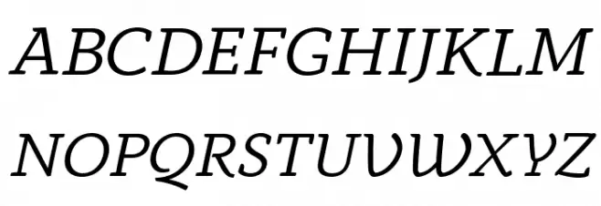 AnaphoraTrial-Italic Шрифта ВЕРХНИЙ
