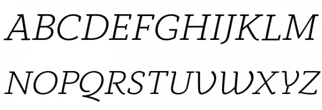 AnaphoraTrial-LightItalic Fuentes MAYÚSCULAS