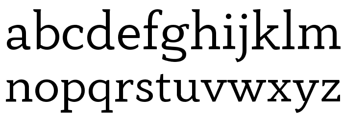 AnaphoraTrial-Regular Font LOWERCASE