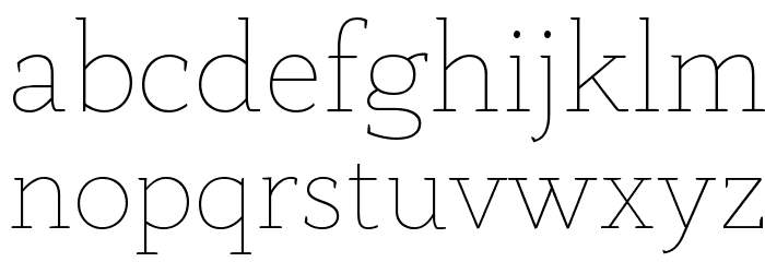 AnaphoraTrial-Thin Font LOWERCASE