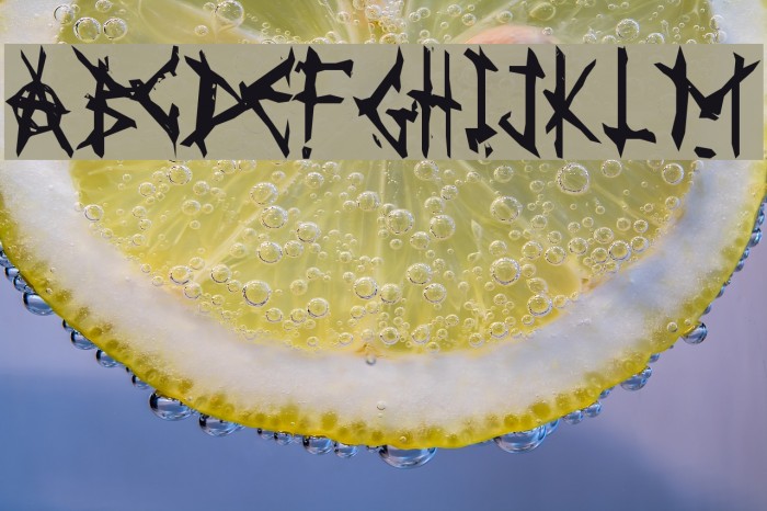 AnarK Font examples