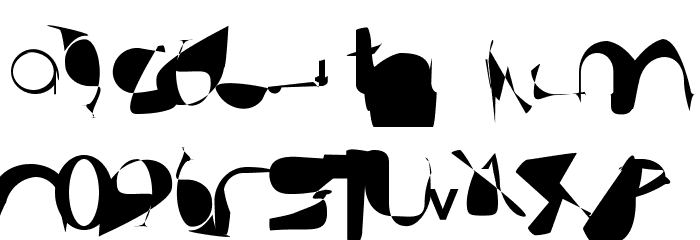 AnarchicType Font LOWERCASE