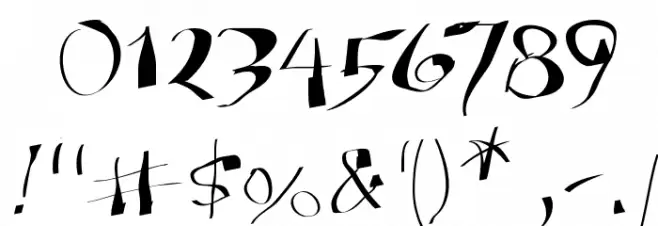 Anarchica Font OTHER CHARS