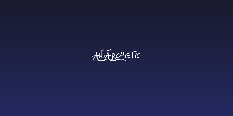 Anarchistic Social Header