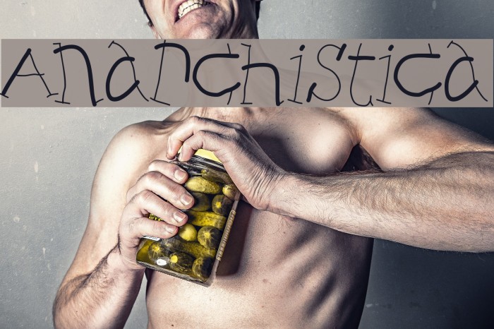 Anarchistica Font examples