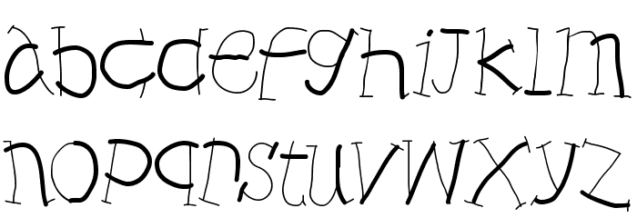 Anarchistica Font LOWERCASE