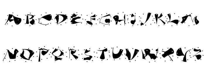 AnarchoCaps Font LOWERCASE