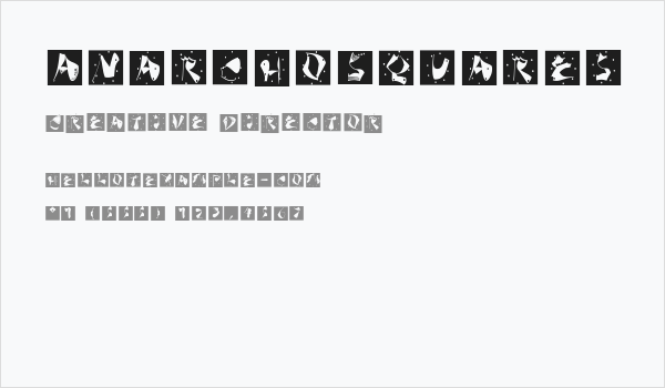 AnarchoSquares Business Card