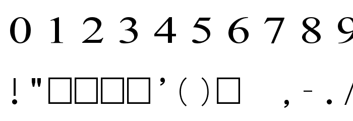 Anarchy Mono Font OTHER CHARS