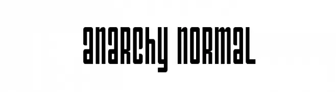 Anarchy Normal  font caratteri gratis