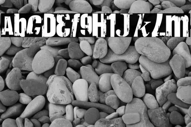 Anarchy Font examples