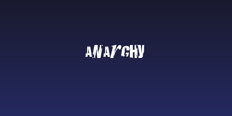 Anarchy Social Header