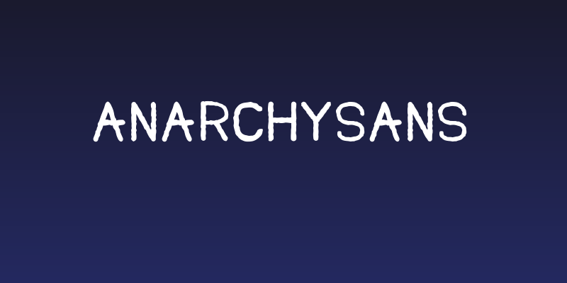 AnarchySans Social Header