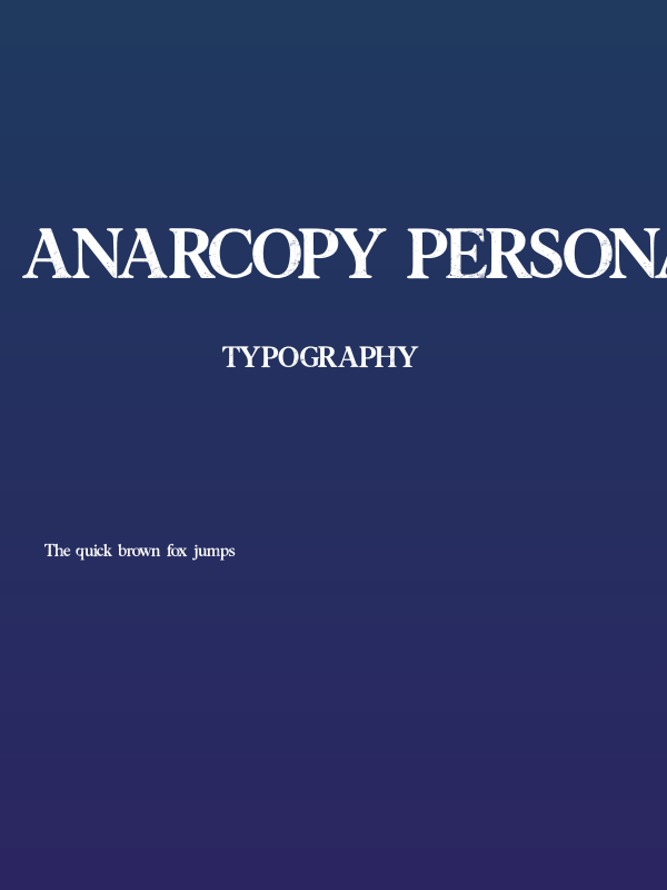 Anarcopy PERSONAL USE ONLY! Poster
