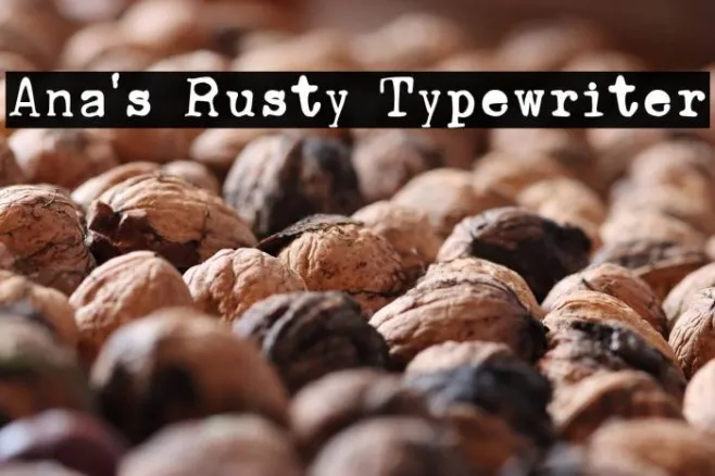 Ana's Rusty Typewriter Example 2