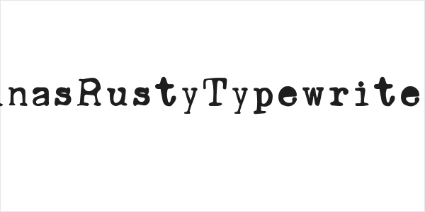 AnasRustyTypewriter Logo