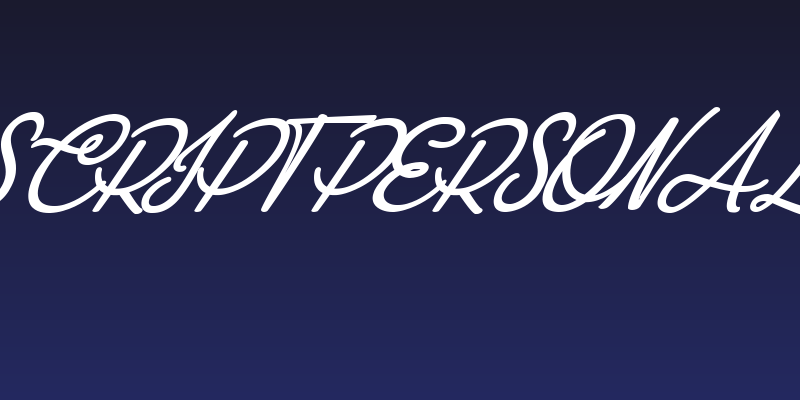 Anastasia Script Personal Use Regular Social Header