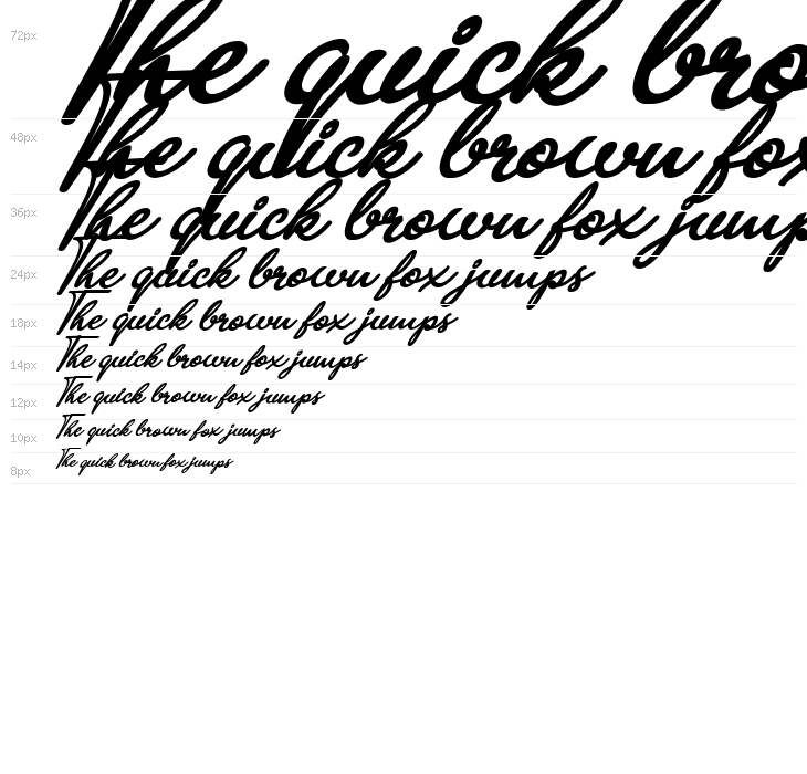 Anastasia Script Personal Use Regular Waterfall