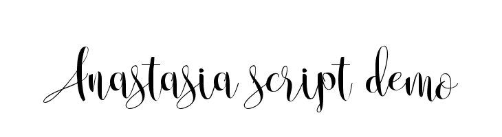 Шрифт anastasia script