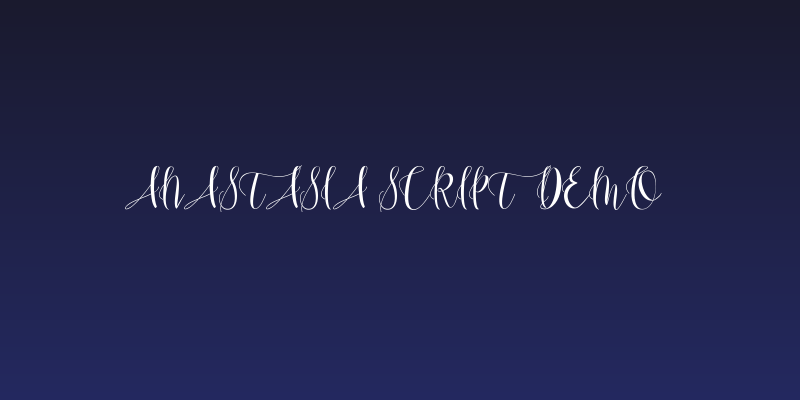 Anastasia script [demo] Social Header
