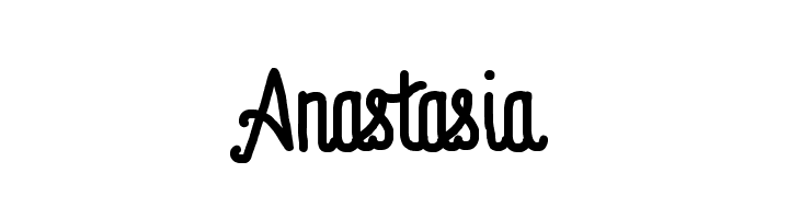 Anastasia  नि: शुल्क फ़ॉन्ट्स डाउनलोड