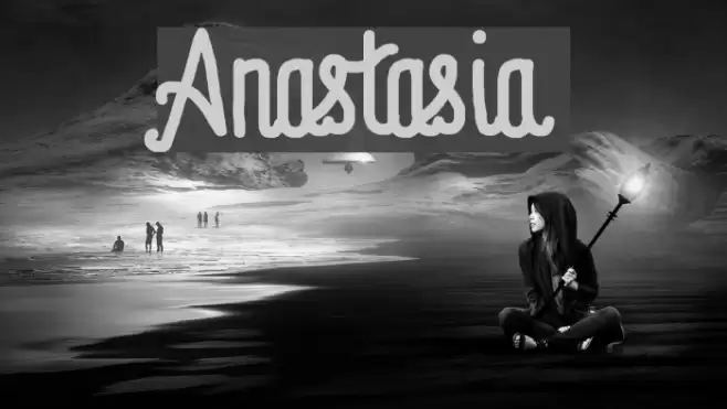 Anastasia Font examples