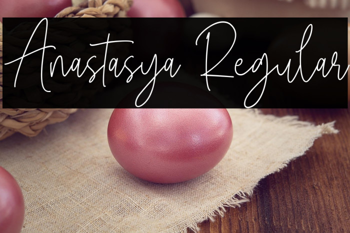 Anastasya Regular Example 1