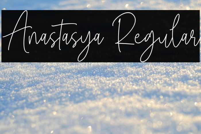 Anastasya Regular Example 3