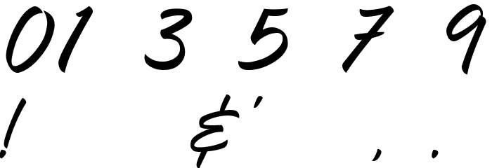 Anastasya Font OTHER CHARS