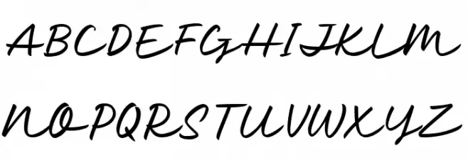Anastasya Schriftart Groß