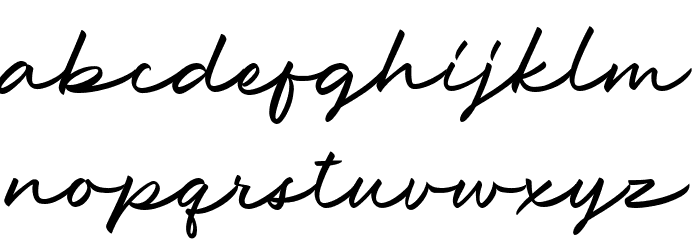 Anastasya Font LOWERCASE