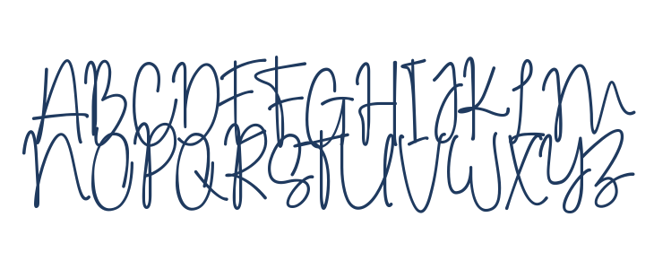 Anasthasya Signature Uppercase