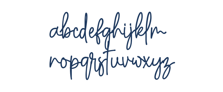 Anasthasya Signature Lowercase